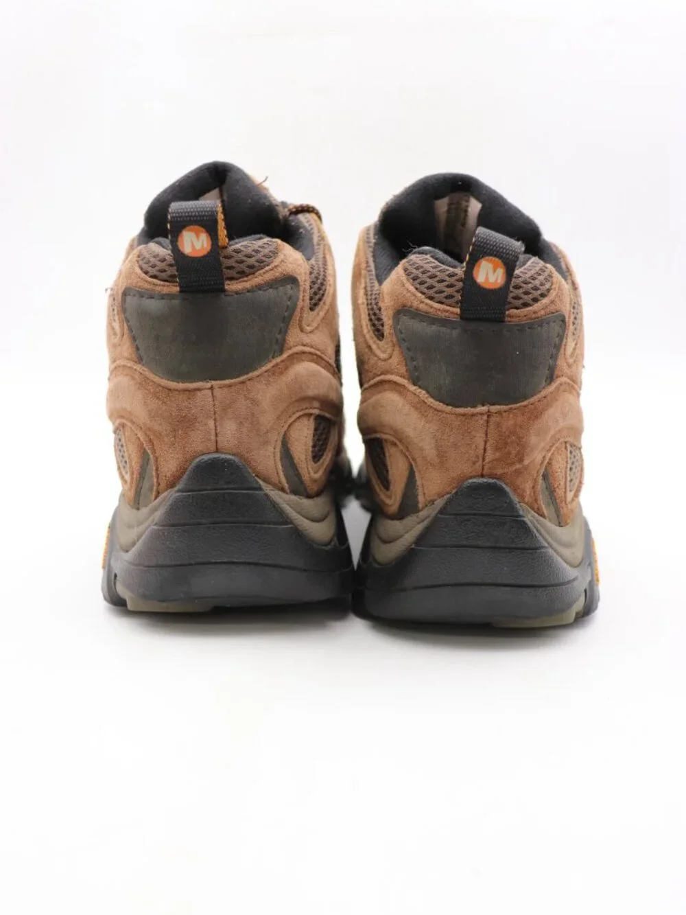 Merrell Moab 2 Mid Men's Size 9 W Earth Brown Waterproof Trail Hiking Boots